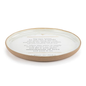 Winnie The Pooh Friendship Giving Plate