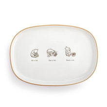 Load image into Gallery viewer, Sit a Bit Ceramic Oval Platter
