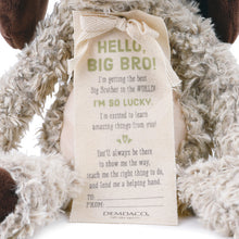 Load image into Gallery viewer, Gift from the New Kid: Big Brother Plush Puppy
