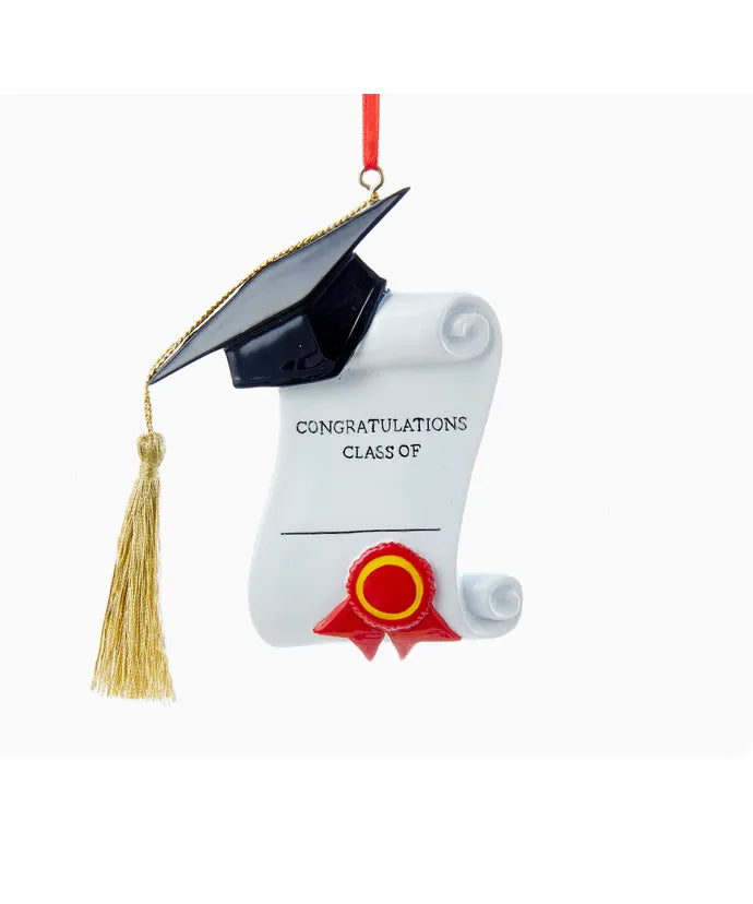 Graduation Diploma Ornament