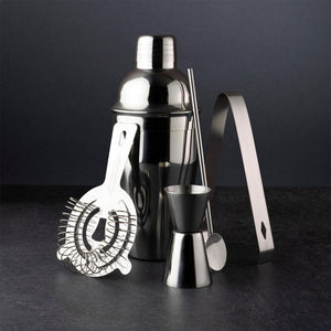 Taproom 5 Piece Stainless Steel Cocktail Set