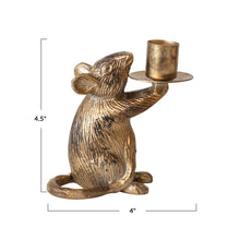 Load image into Gallery viewer, Mouse Taper Candle Holder
