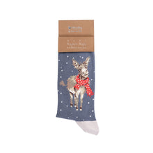 Load image into Gallery viewer, All Wrapped Up Mens Donkey Socks

