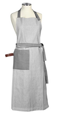 Load image into Gallery viewer, Chambray Stripe Apron
