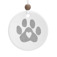 Load image into Gallery viewer, Pawprint Oil Diffuser Ornament
