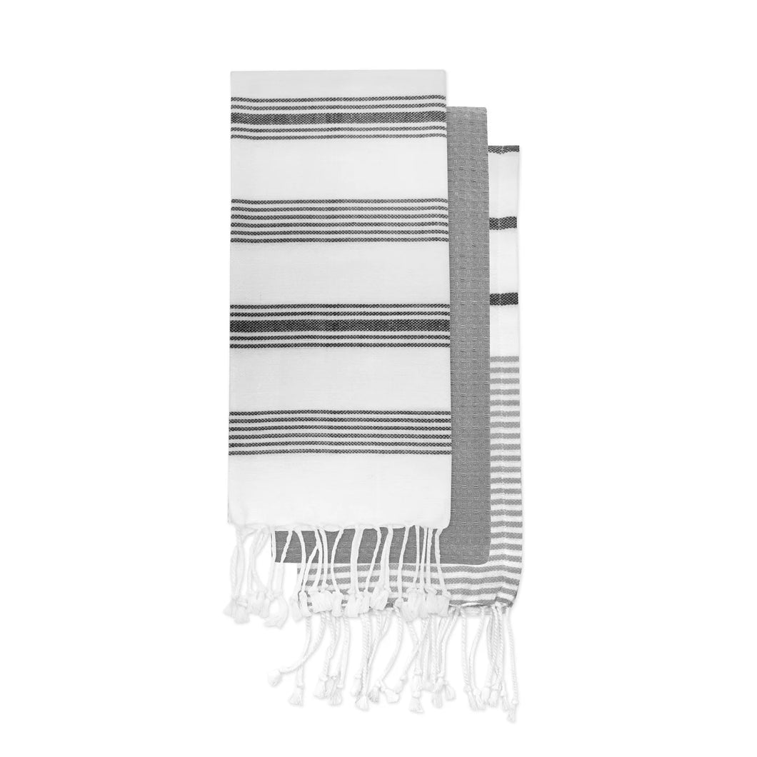 Cabo Woven Kitchen Towel, Set of 3