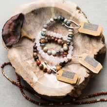 Load image into Gallery viewer, Petrified Wood Stone Bracelet - Stone of Renewal
