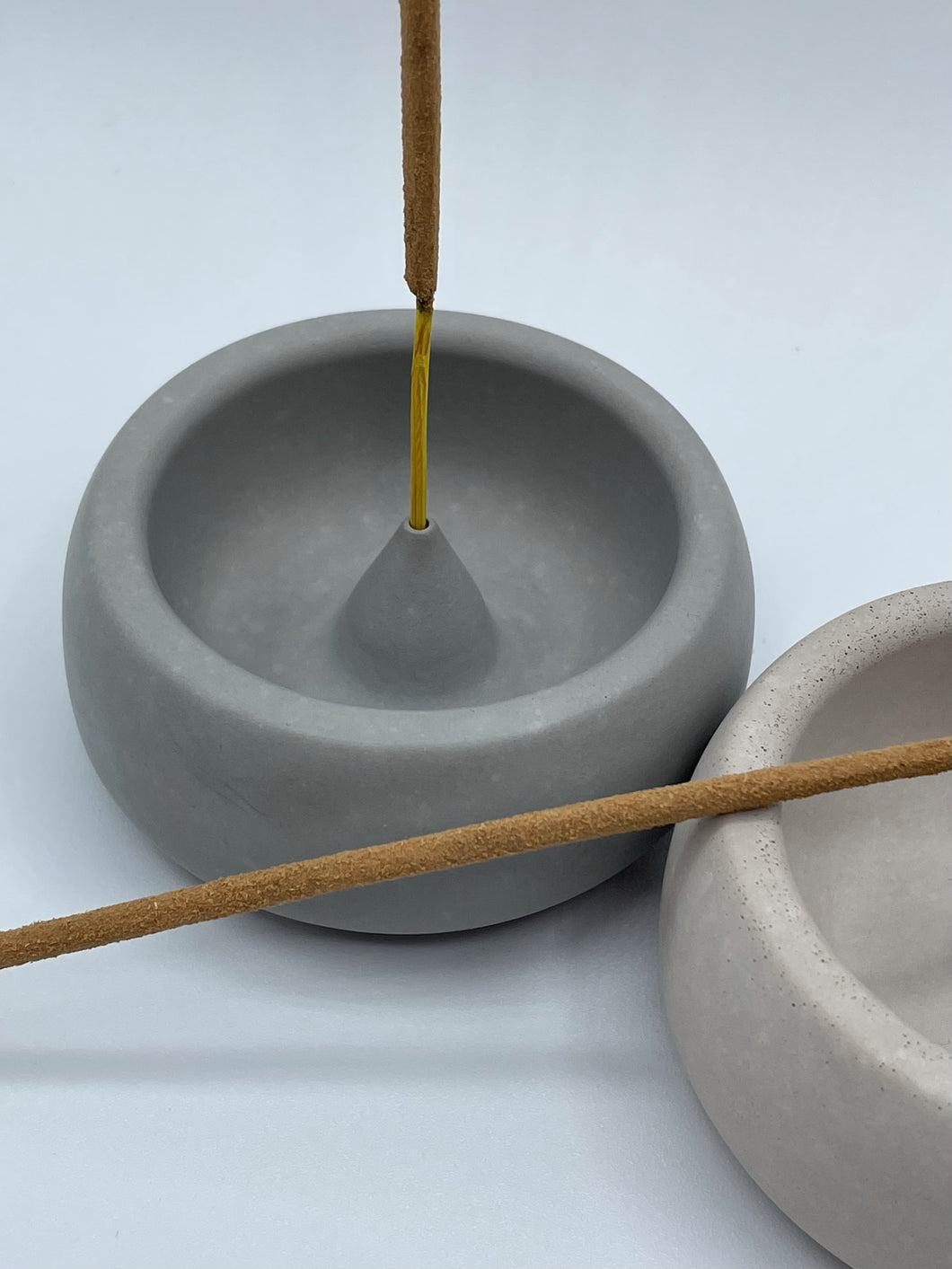 Hand Crafted Concrete Incense Holder