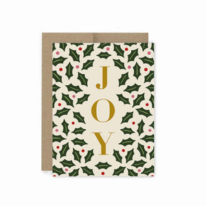 Joy Holiday Card