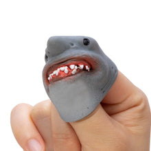Load image into Gallery viewer, Shark Baby Finger Puppets
