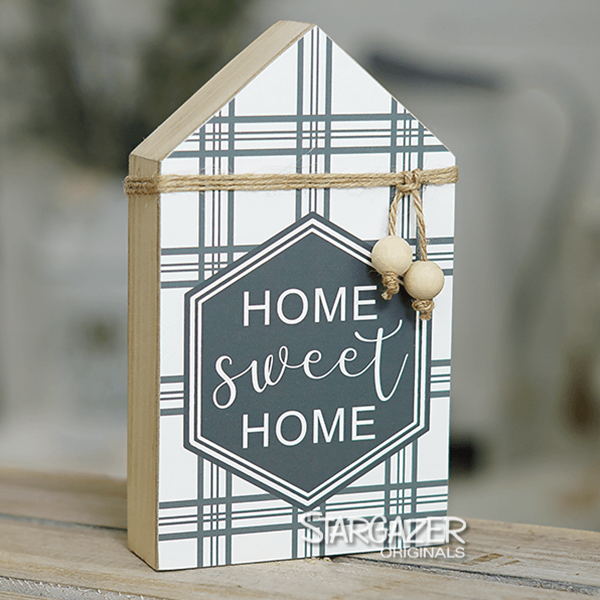 Home Sweet Home Block Sign