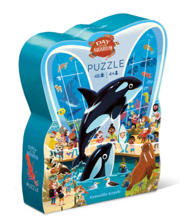 Crocodile Creek Day At The Aquarium Museum Puzzle