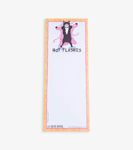 Hot Flashes Magnetic Notepad