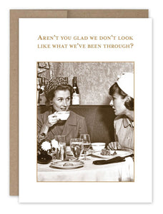 Don't Look Birthday Card