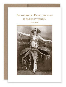 Be Yourself Birthday Card