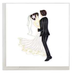 Wedding Dance Quilling Card