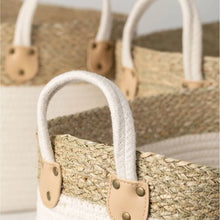 Load image into Gallery viewer, Seagrass Cotton Basket
