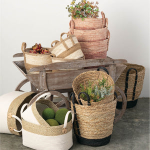 Seagrass Cotton Basket