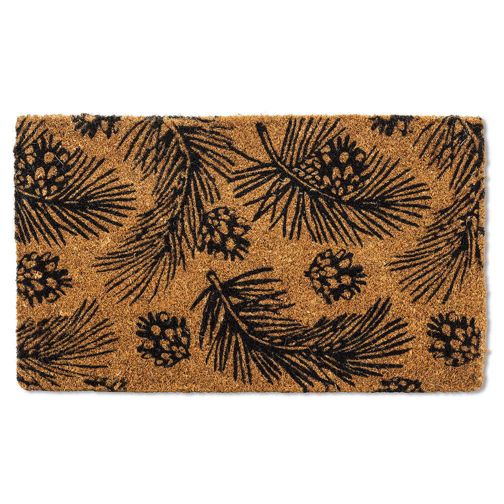 Pinecone & Branch Doormat