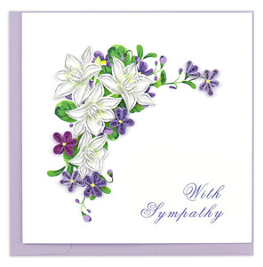 Sympathy Quilling Card