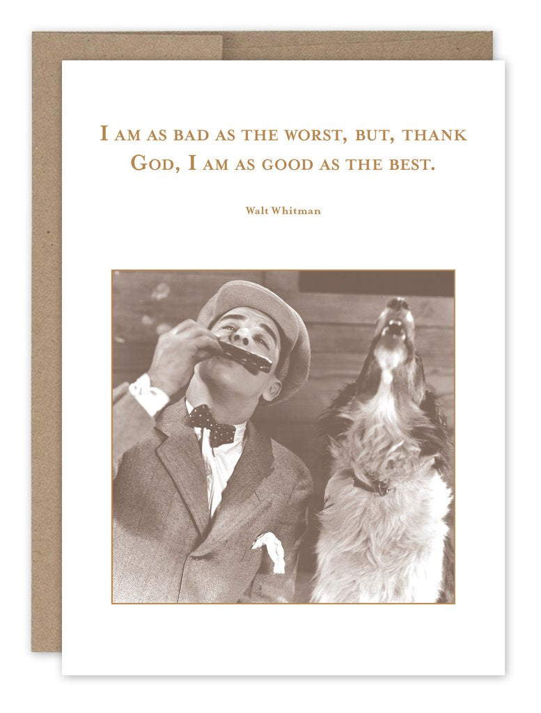 As Good As The Best Birthday Card