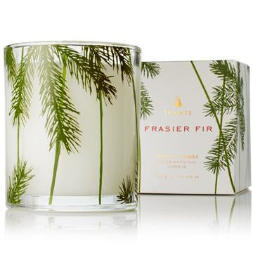 Thymes Fraser Fir Poured Candle, Petite Pine 6.5oz