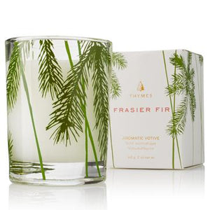 Thymes Fraser Fir Poured Candle, Votive, Petite Pine