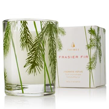 Thymes Fraser Fir Poured Candle, Votive, Petite Pine