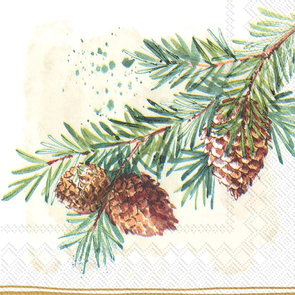 Decorative Branches Lunch Napkin