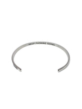 Load image into Gallery viewer, Keep Fucking Going Bangle
