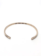 Load image into Gallery viewer, Let That Shit Go Bangle by Glass House Goods

