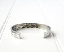 Load image into Gallery viewer, Let That Shit Go Bangle by Glass House Goods
