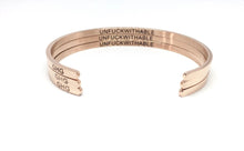 Load image into Gallery viewer, Unfuckwithable Bangle by Glass House Goods
