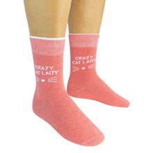 Load image into Gallery viewer, Crazy Cat Lady Socks
