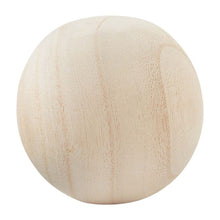 Load image into Gallery viewer, Paulownia Wood Decor Ball
