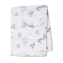 Load image into Gallery viewer, Lulujo Cotton Muslin Swaddle - Afrique
