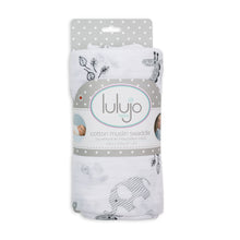 Load image into Gallery viewer, Lulujo Cotton Muslin Swaddle - Afrique
