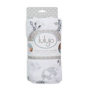 Lulujo Cotton Muslin Swaddle - Afrique