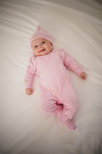 Juddles Sleeper- Pink Fleck
