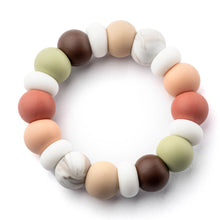 Load image into Gallery viewer, Little Cheeks Multi Ring Teether

