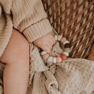 Little Cheeks Multi Ring Teether