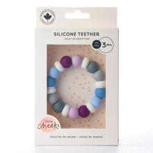 Load image into Gallery viewer, Little Cheeks Multi Ring Teether
