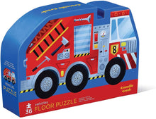 Load image into Gallery viewer, Crocodile Creek Vehicles Floor Puzzle

