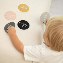 Load image into Gallery viewer, Count on It Teething Flash Cards by Bella Tunno
