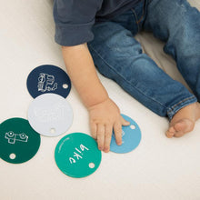 Load image into Gallery viewer, Born to Ride Teething Flash Cards By Bella Tunno
