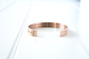 Mama Bear Bangle by Glass House Goods