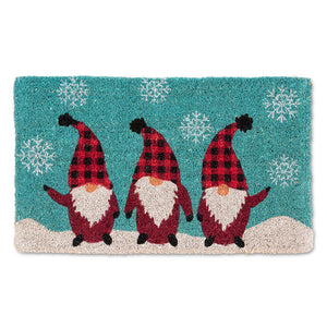 Gnome Trio Doormat