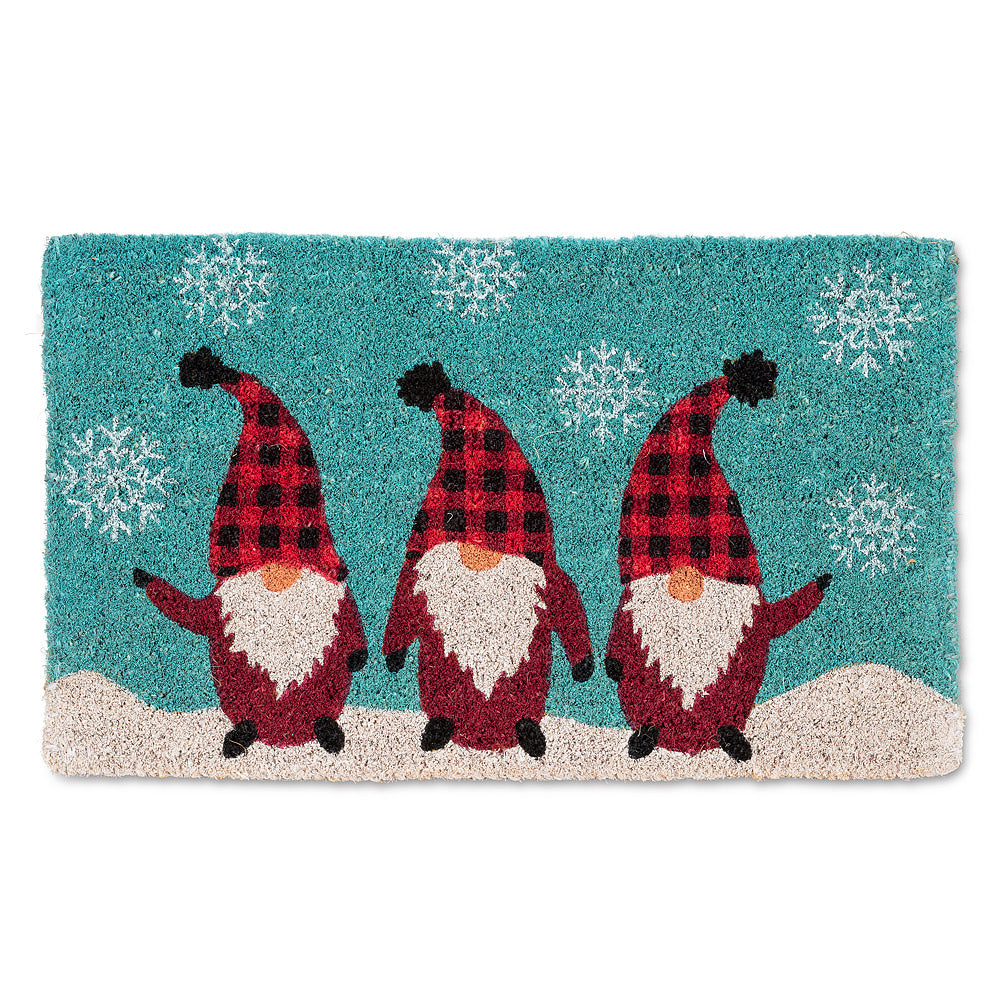 Gnome Trio Doormat