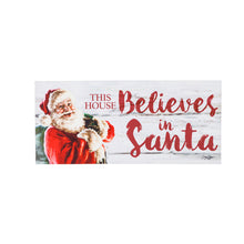 Load image into Gallery viewer, Sassafras This House Believes in Santa Insert
