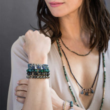 Load image into Gallery viewer, Azurite Stone Bracelet - Stone of Heaven
